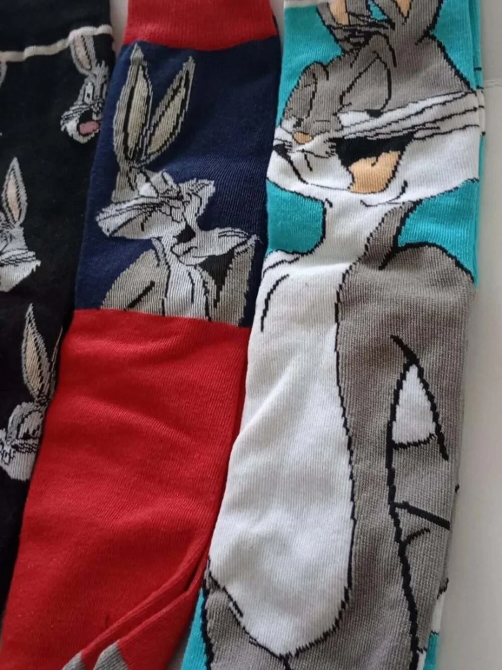 The Bugs, And Martian Socks, 5 pairs, Size 6-10